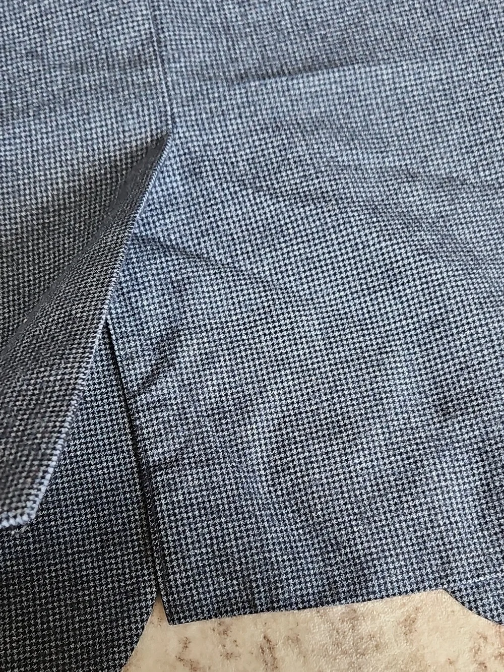 Banana Republic Men's Dark Blue Single-Button Sport Coat